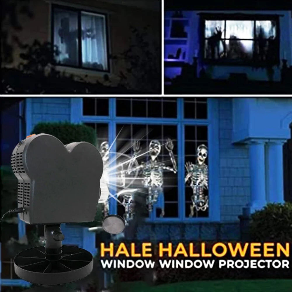 Window Progector™ Halloween Holographic Projector