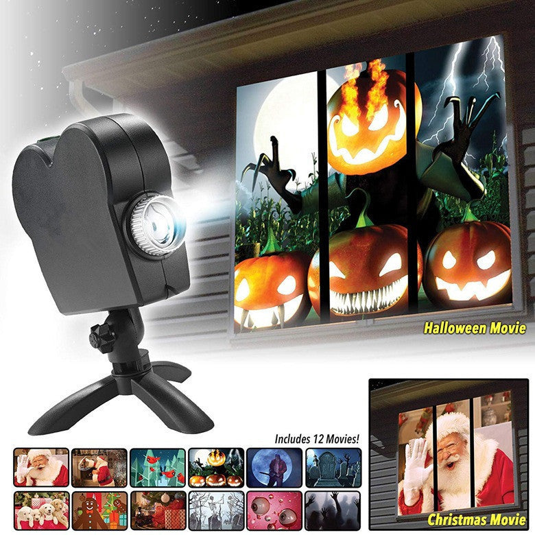 Window Progector™ Halloween Holographic Projector